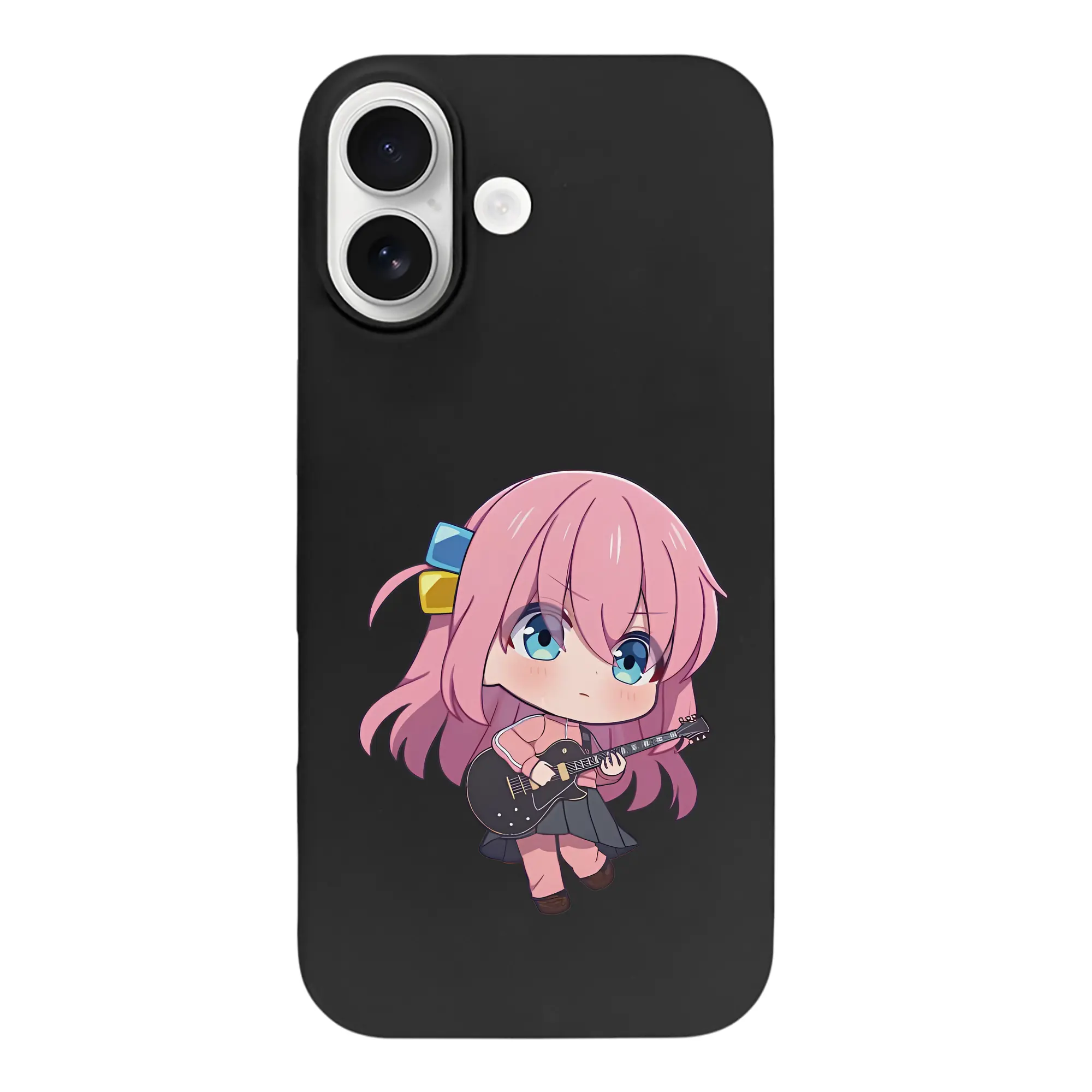 ぼっちざろっく！ グッズ,後藤ひとり - iPhone 17 シリーズ シリコンケース 薄型 耐衝撃 指紋防止 ソフトタッチカバー 精密フィット 傷防止 保護ケース iPhone 17/17 Air/17 Pro/17 Pro Max 対応